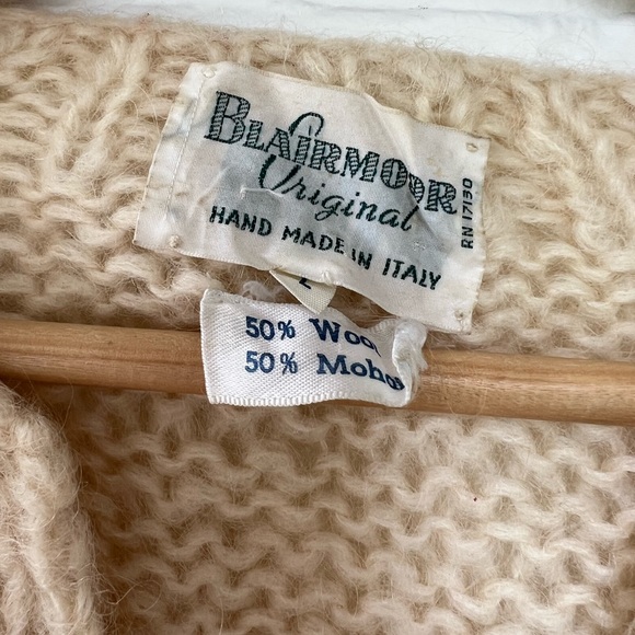 Wool & Mohair Chunky Knit Cardigan - Picture 3 of 4